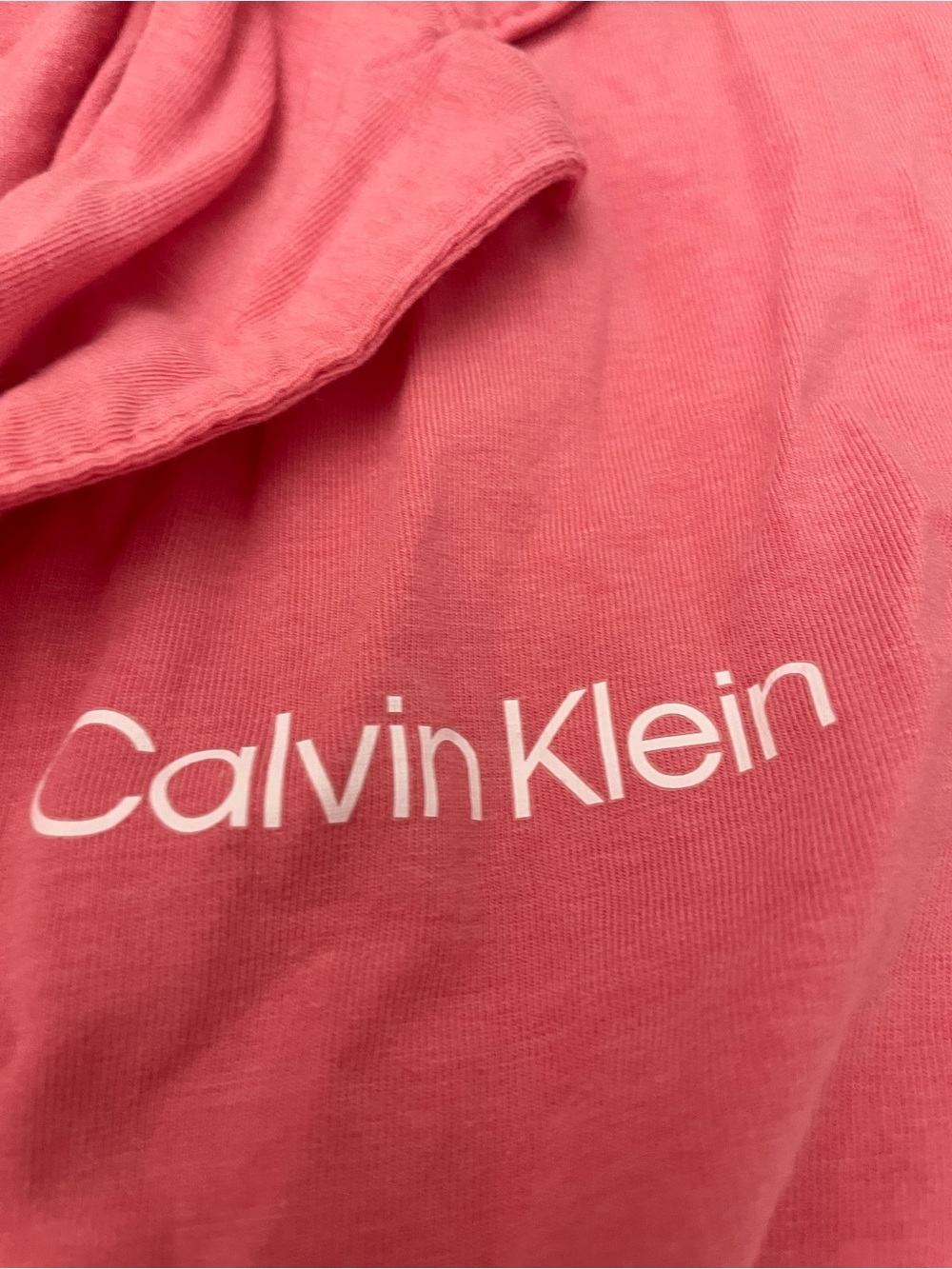 Calvin Klein Pink Cotton PJs
